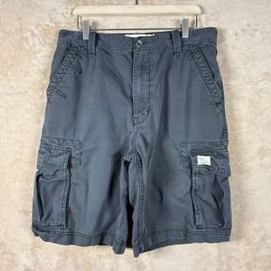 Levi's Men's Cargo Shorts Gray Size 34 Relaxed Fit Outdoor‎ Casual